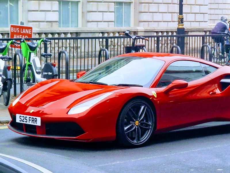 Ferrari 488 GTB spotted in Harlow
