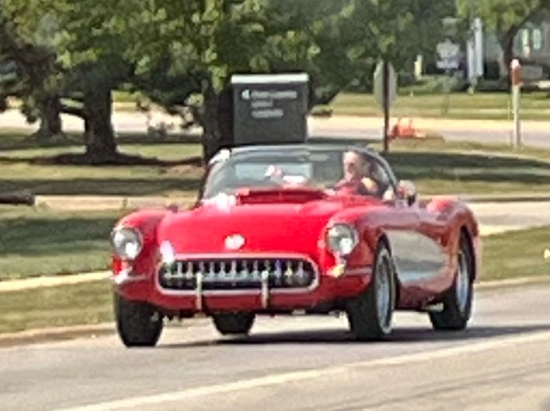 Chevrolet Corvette spotted in Aurora