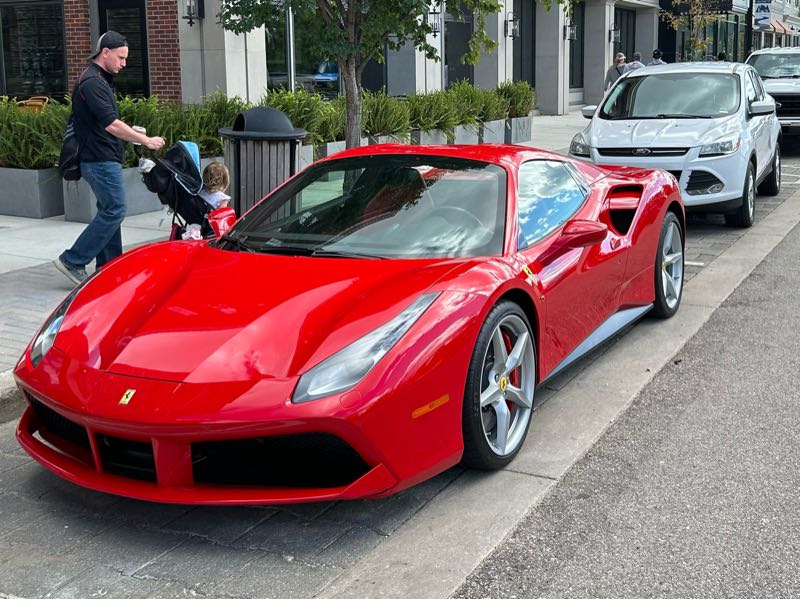 Ferrari 488 GTB spotted in Grand Rapids