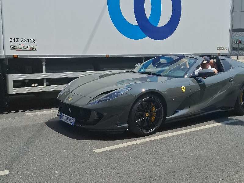 Ferrari 812 GTS (2021) spotted in Lyon, France