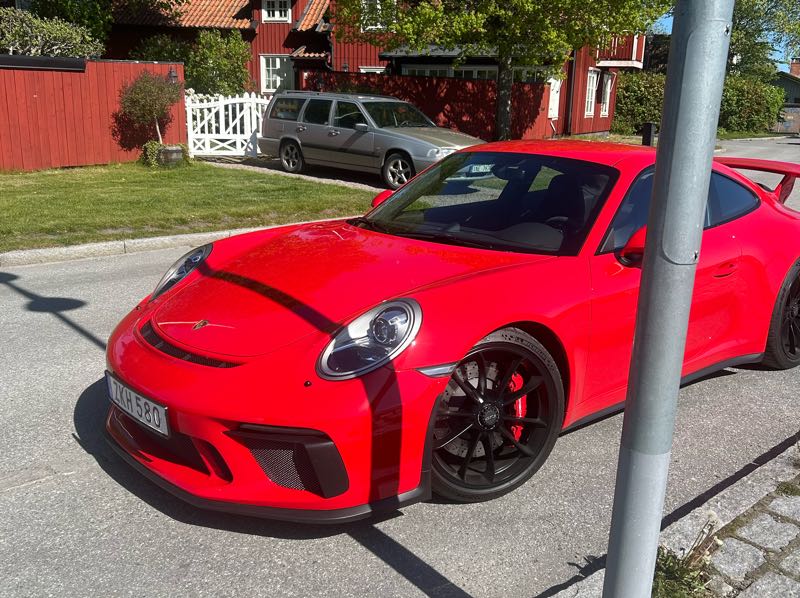 Porsche 911 GT3 spotted in Sollentuna
