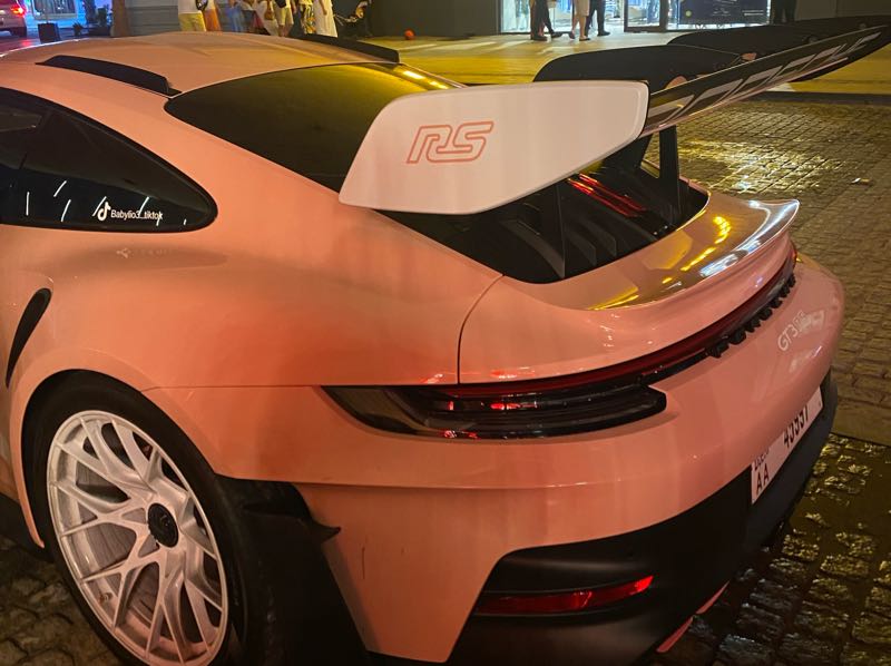 Porsche 911 GT3 RS spotted in Erbil