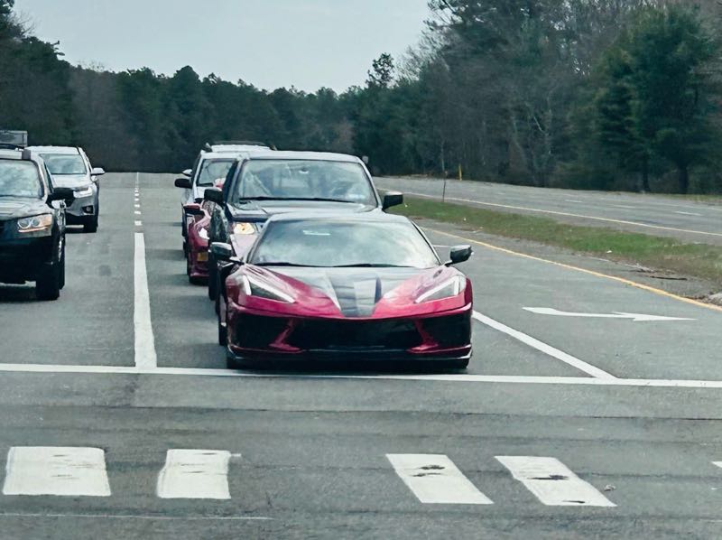 Chevrolet Corvette spotted in Riverhead