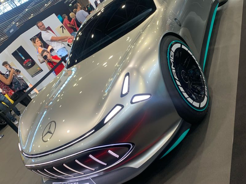 Mercedes-Benz Vision EQXX (2022) spotted in Lyon, France