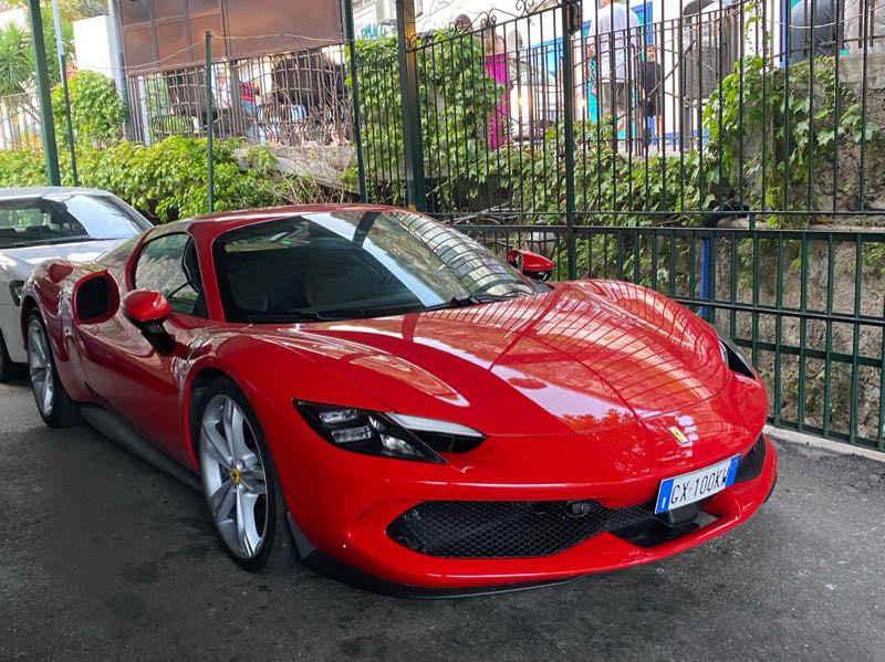 Ferrari 488 Spider spotted in Castellammare di Stabia