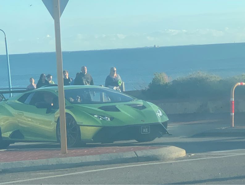 Lamborghini Huracán Performante (2018) spotted in Perth, Australia