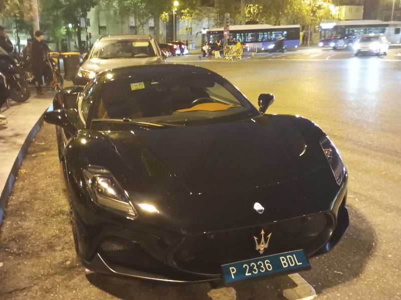 Maserati MC20 (2021) spotted in Madrid, Spain