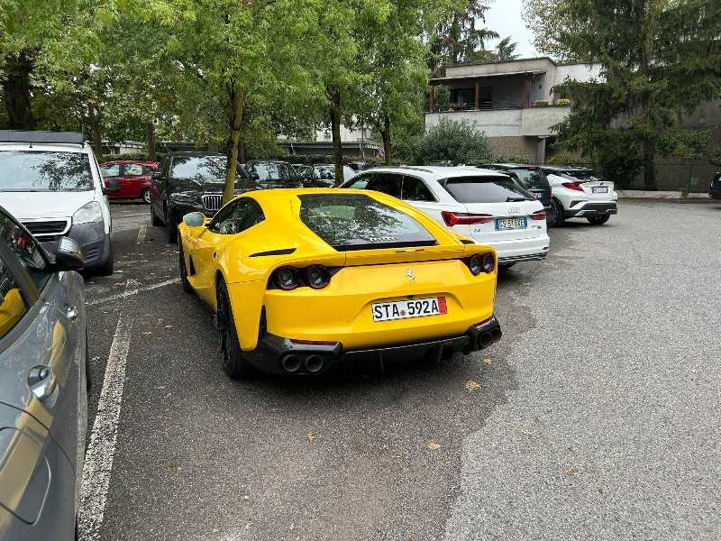 Ferrari 812 Superfast (2021) spotted in Aristanis/Oristano, Italy