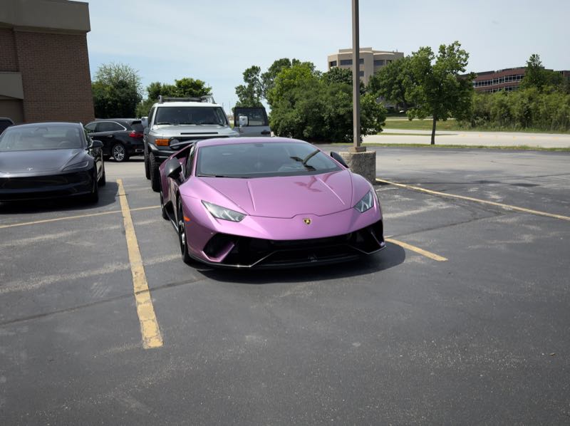 Lamborghini Aventador spotted in Milwaukee