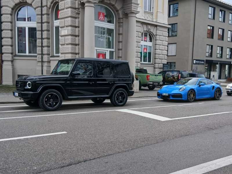 Porsche 911 Turbo S spotted in Kempten (Allgäu)