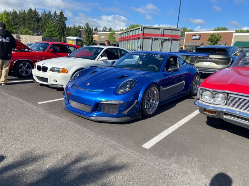 Porsche 911 GT3 spotted in Prineville