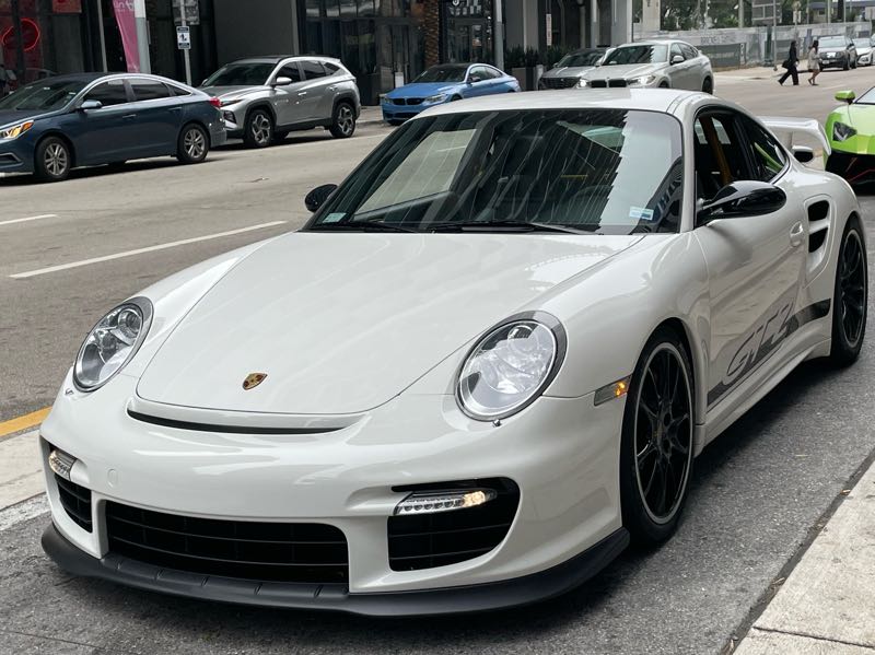 Porsche 911 GT2 spotted in Miami
