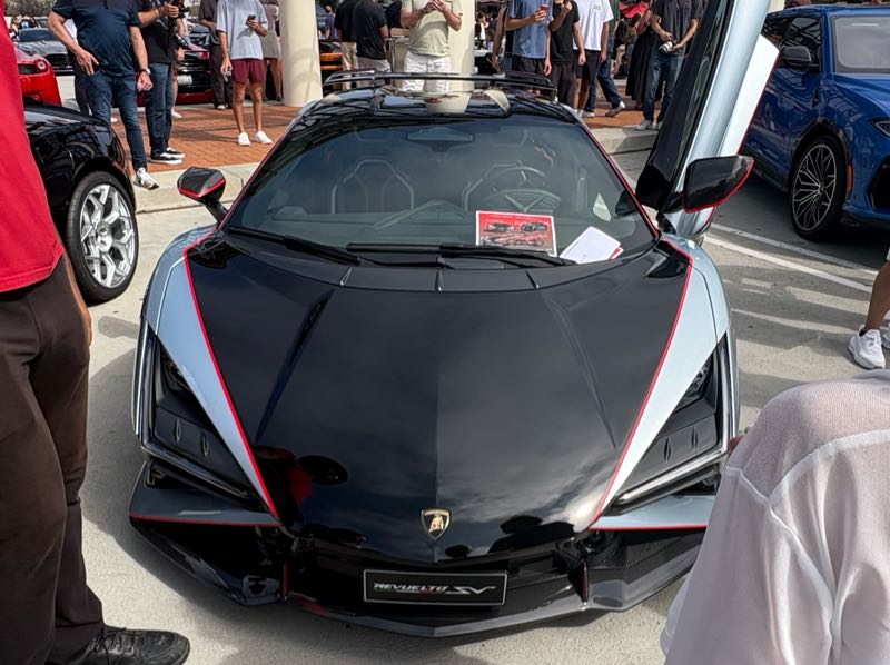 Lamborghini Sián FKP 37 spotted in San Clemente
