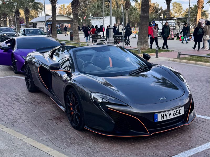 McLaren 650S spotted in Larnaca