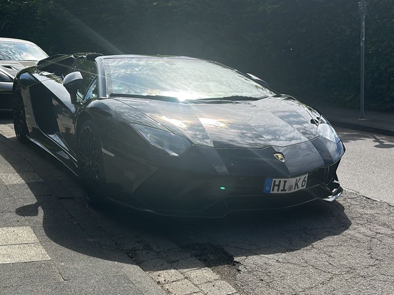 Lamborghini Aventador (2021) spotted in Hildesheim, Germany
