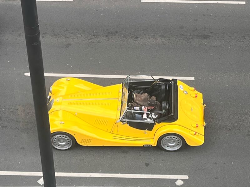 Morgan Plus 8 spotted in Manchester