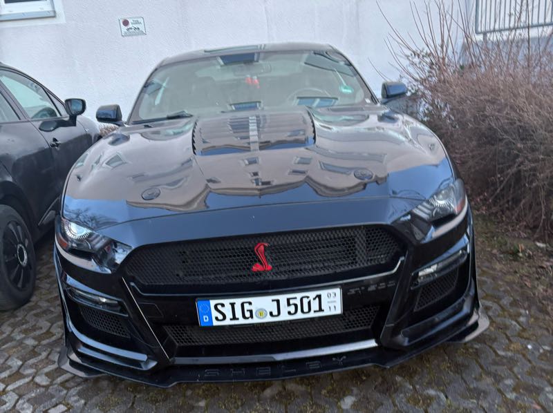 Ford Mustang Shelby GT500 (2020) spotted in Sigmaringen, Germany