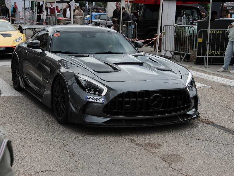 Mercedes-Benz AMG GT Black Series spotted in Grenoble