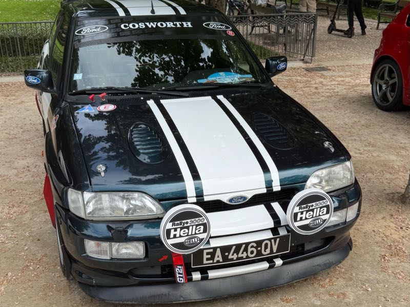 Ford Escort RS Cosworth spotted in Albi