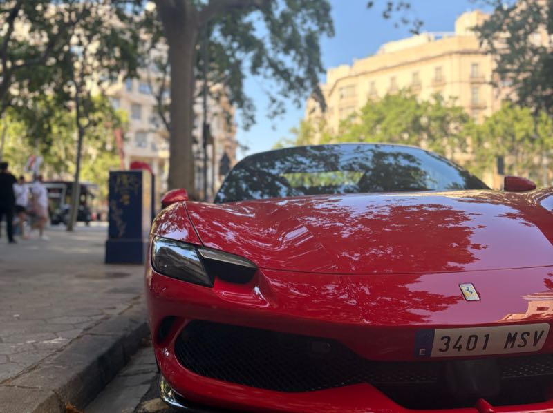 Ferrari F8 Tributo (2020) spotted in Barcelona, Spain