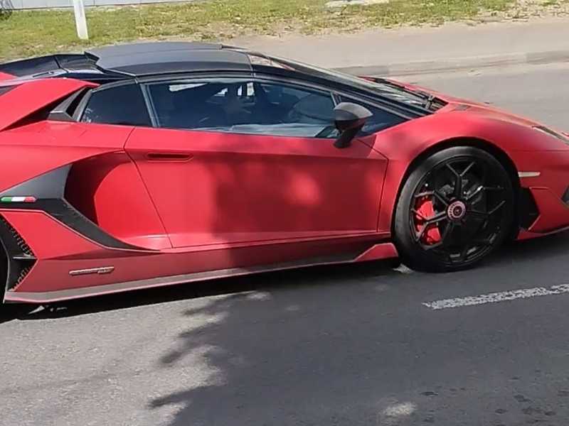 Lamborghini Aventador spotted in Serpukhov