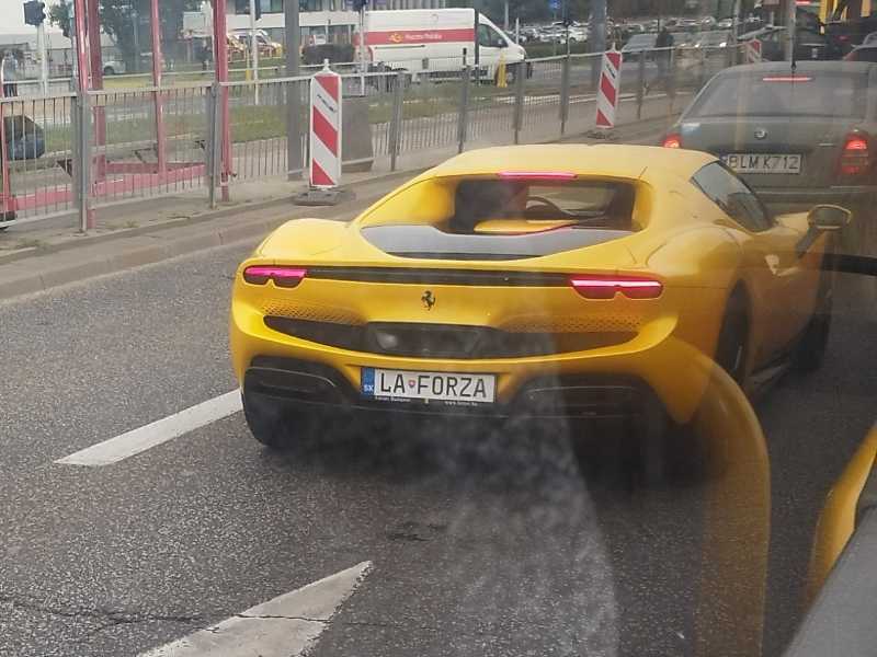 Ferrari SF90 Stradale (2020) spotted in Warsaw, Poland