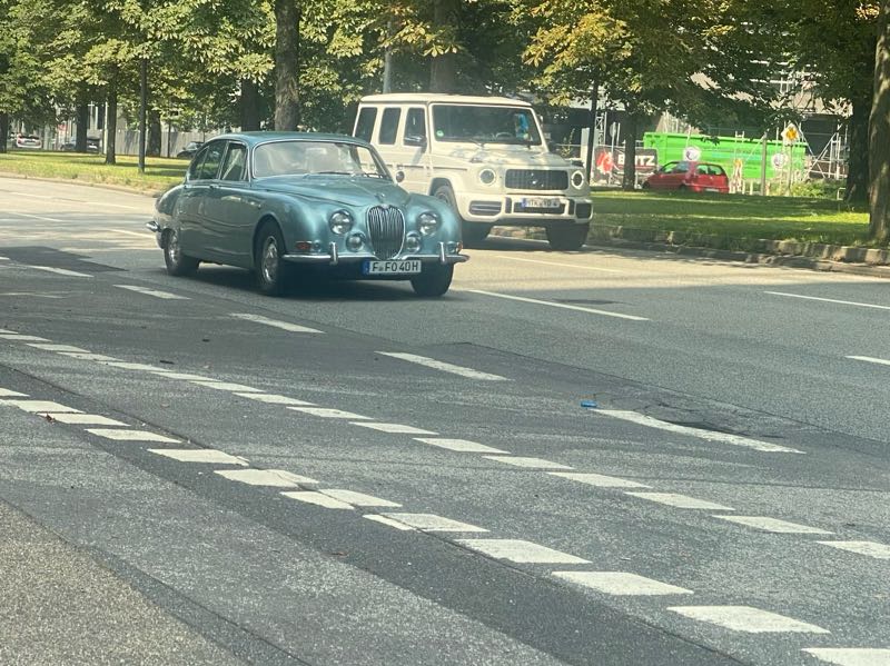 Jaguar Mark 2 spotted in Frankfurt am Main