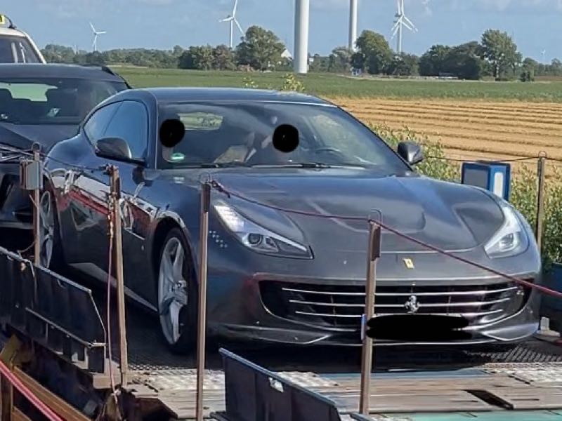Ferrari GTC4Lusso spotted in Niebüll