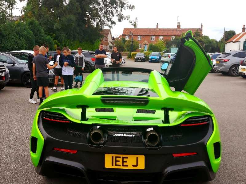 McLaren P1 spotted in Swindon
