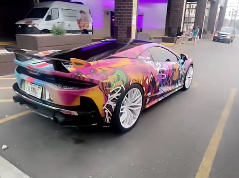 McLaren 720S spotted in Billings