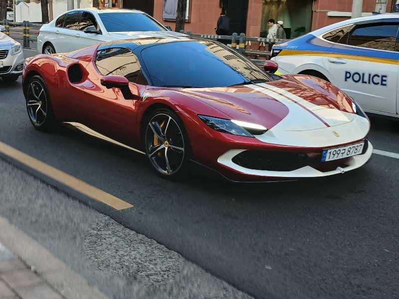 Ferrari 296 GTB spotted in Busan