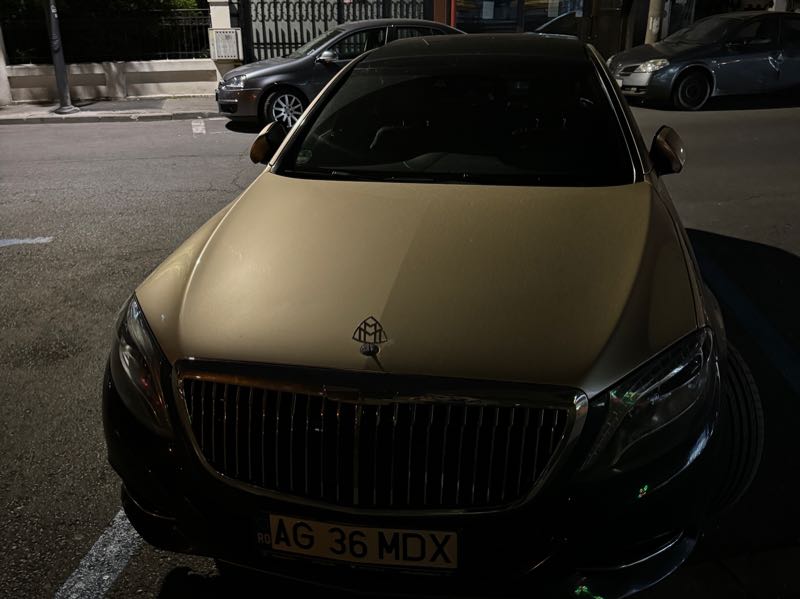 Maybach S650 spotted in Bucharest