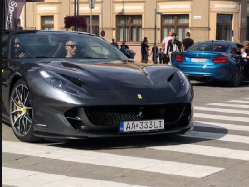 Ferrari 812 Superfast spotted in Brezno