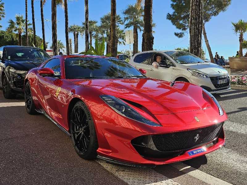 Ferrari 812 Superfast (2018) spotted in Cannes, France