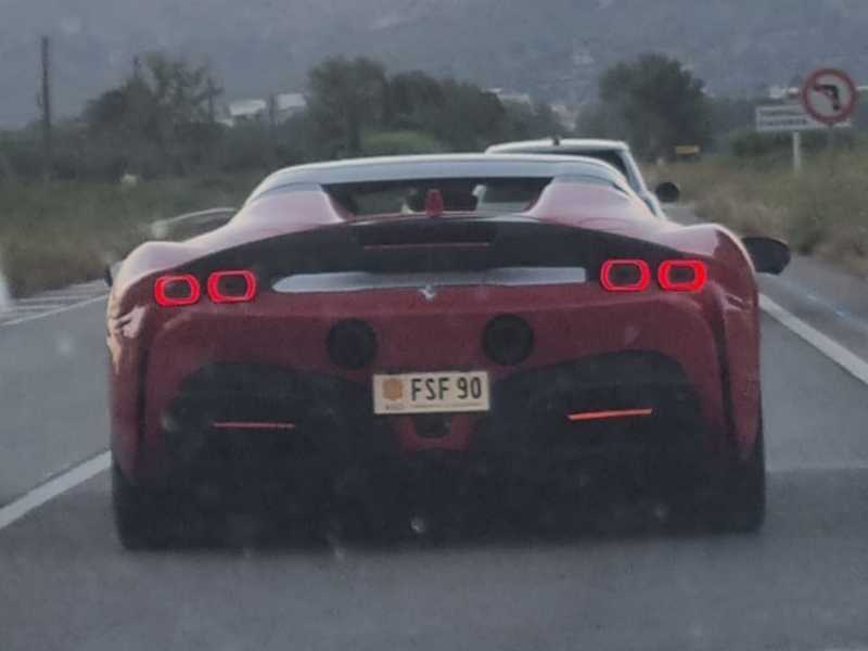 Ferrari SF90 Stradale spotted in Girona
