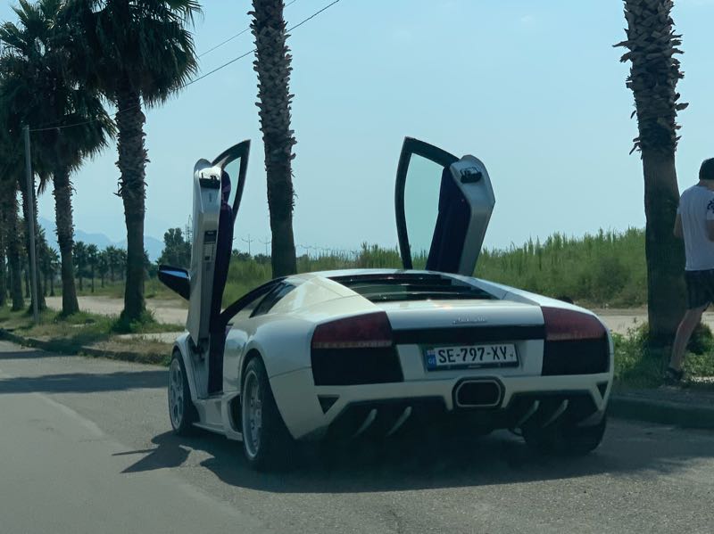 Lamborghini Murciélago spotted in Batumi