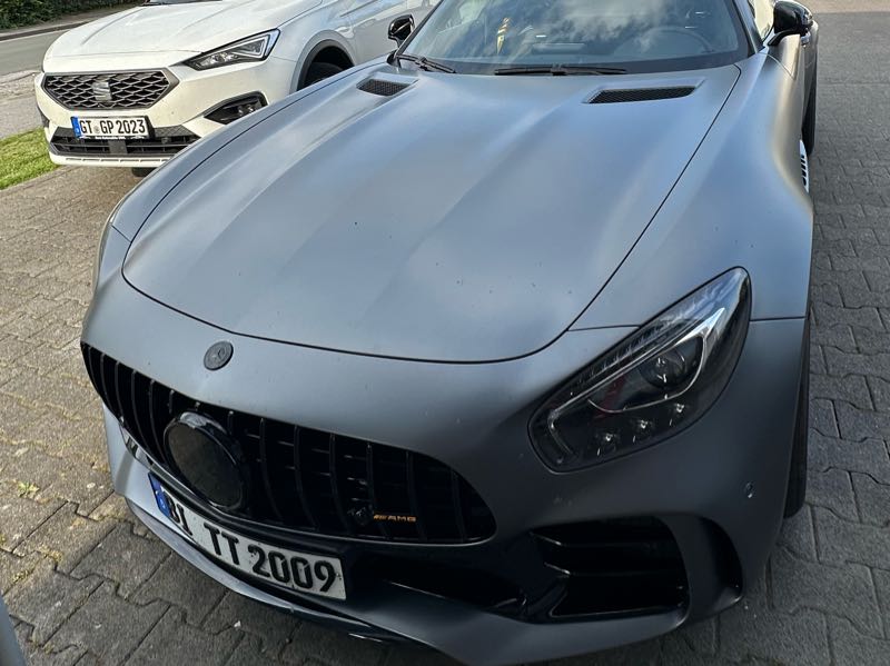 Mercedes-Benz AMG GT spotted in Gütersloh