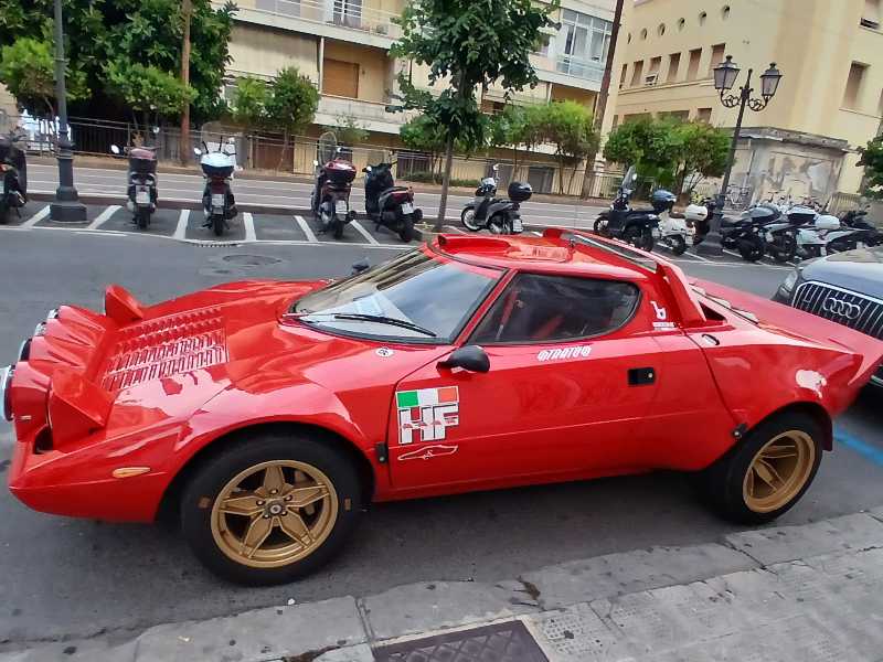 Lancia Stratos spotted in Sanremo