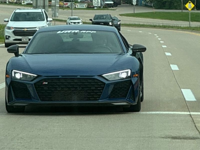 Audi R8 spotted in Baraboo