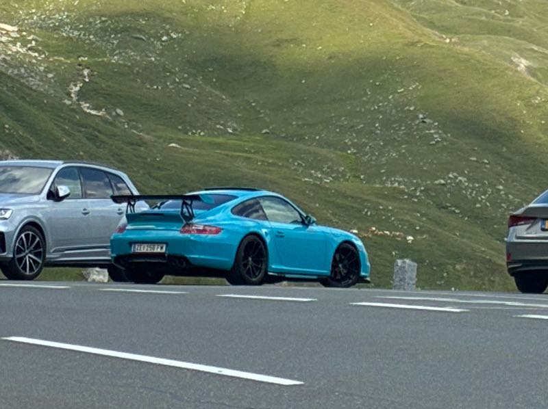 Porsche 911 GT3 spotted in Heiligenblut