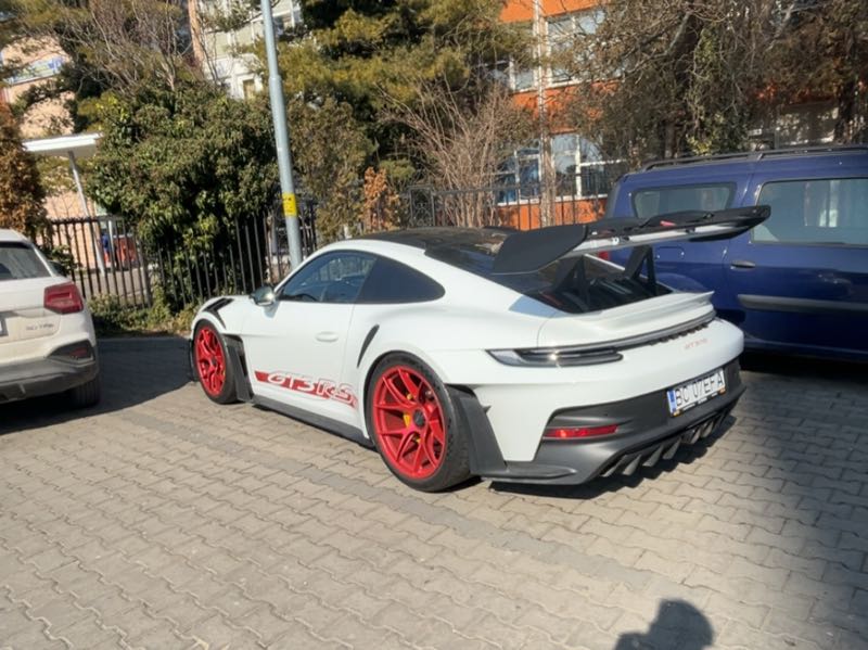 Porsche 911 GT3 RS spotted in Bacău