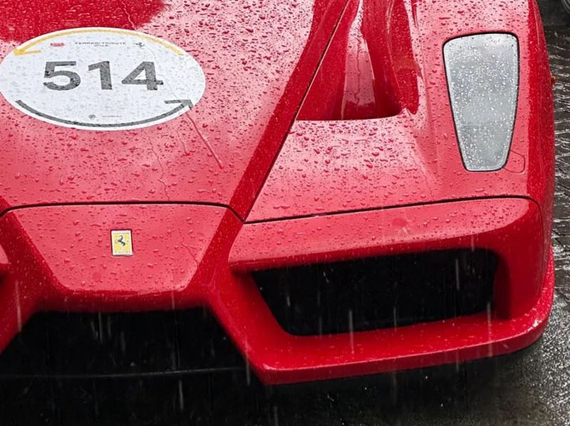 Ferrari Enzo (2003) spotted in Brescia, Italy