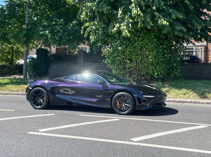 McLaren 720S spotted in Worthing