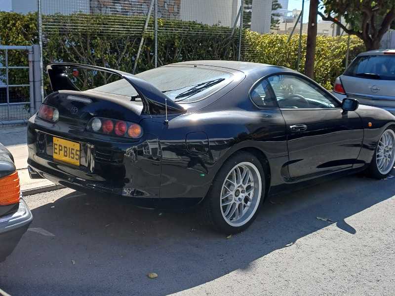 Toyota Supra spotted in Limassol