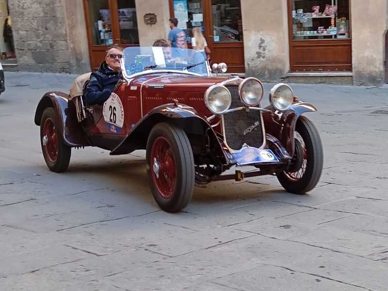Alfa Romeo 8C 2300 spotted in Siena