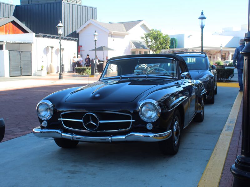 Mercedes-Benz 190SL spotted in Newport Beach