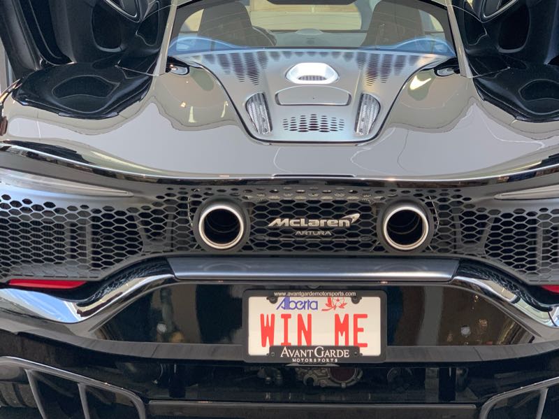 McLaren Artura spotted in Edmonton