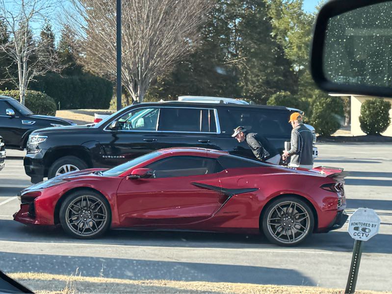 Chevrolet Corvette spotted in Knoxville