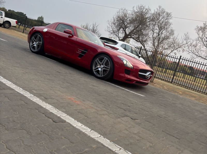 Mercedes-Benz SLS AMG spotted in Bloemfontein