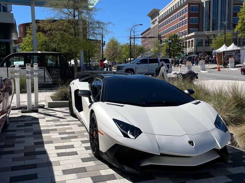 Lamborghini Aventador spotted in Greenville